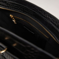 Véritable cuir de crocodile de l'Himalaya, sac cadeau personnalisé Charms Luxury Designer Brand Bags Handmade Famous Handbags for Women/