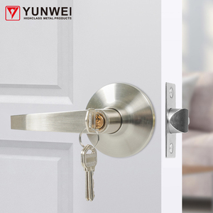 Sự riêng tư PASSAGE Dummy Khóa nhập cửa xử lý double side Kẽm hợp kim cửa gỗ xử lý <span class=keywords><strong>Door</strong></span> Lock Set - Product Image 2