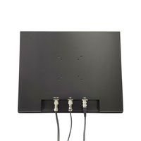 Moniteur tactile industriel embarqué étanche IP67 haute luminosité 2025, résistant aux intempéries marines, pour accessoire d'ordinateur industriel