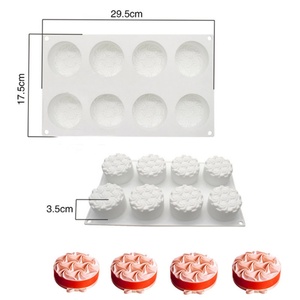 Molde de Silicona en Espiral para Mousse, Muffins, Postres, DIY, para Pasteles Pequeños, Chocolate, Helado, Apto para Horno - Product Image 4