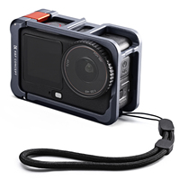 K&F Concept pour DJI Osmo Action6 – Cadre de protection léger en alliage d'aluminium avec griffe porte-accessoire