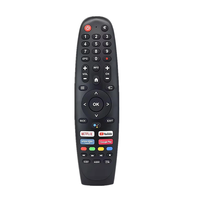 Télécommande infrarouge RM-C3408E compatible avec les téléviseurs JVC LT-32N3135A RM-C3408E-KG009 C3420, sans fonction vocale, avec 45 boutons
