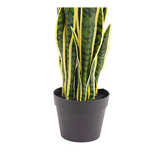 Planta Artificial <span class=keywords><strong>Sansevieria</strong></span> <span class=keywords><strong>Pequeña</strong></span>, Tacto Real, Resistente a los Rayos UV, Arbustos de 60 cm, Decoración de Plástico en Maceta para Decoración del Hogar - Product Image 3