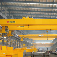 Pont roulant à double poutre avec palans électriques de type LH 5T 10T 20T 32T pour système de grue de poste de travail