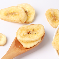Vente en gros de tranches de banane séchées de haute qualité, fabrication en usine, vente chaude