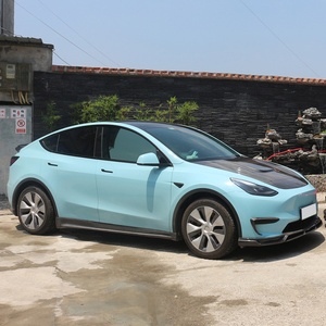 Modification et amélioration de voiture 2019-2024 : Capot moteur avant en fibre de carbone humide pour Tesla Model Y - Product Image 6
