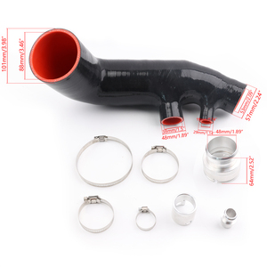 Tuyau d'admission d'air turbo en silicone renforcé haute performance pour BMW B48 2.0T G20 G21 320i 330i ICP018-BK - Product Image 6