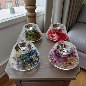 2026 İslami Tarz Cam Tütsülük Kurutulmuş Çiçeklerle - Ev Dekorasyonu, Ramazan ve Bayram Hediyesi için Arap <span class=keywords><strong>Bakhoor</strong></span> Tütsülüğü - Product Image 1
