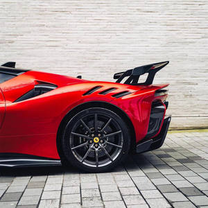 Per Ferrari SF90 Kit carrozzeria in fibra di carbonio SF90 aggiornato SF90FXX stile paraurti anteriore e posteriore gonna laterale Spoiler luci posteriori cofano - Product Image 4