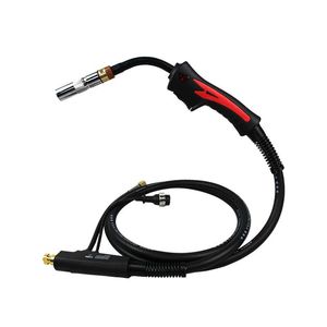 Pistolet de soudage MIG MAG standard national 350A refroidi par air, interrupteur unique, allumage manuel pour soudage au CO2 - Product Image 1
