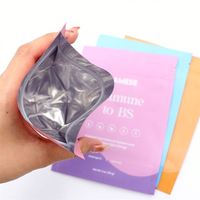 Bolsas Doypack de plástico con cierre de cremallera con impresión personalizada biodegradable, bolsa de pie, bolsa de embalaje pequeña de Mylar