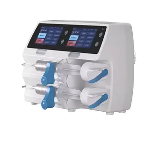 High Quality Hospital Portable Double Channels Syringe Pump