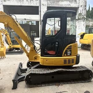 Miniexcavadora Komatsu PC55 Usada, 5.5 Toneladas, Modelo 2022, Bomba Hidráulica, Motor, PLC, Caja de Cambios, Rodamientos, Probada e Inspeccionada, en Buen Estado - Product Image 3