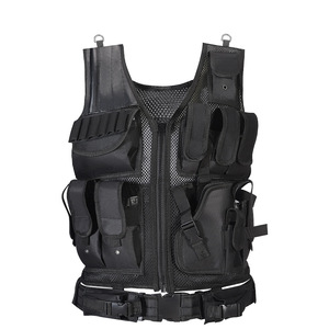 Sac de gilet tactique personnalisé, multifonctionnel, en Oxford et maille, démontage rapide, imperméable, équipement de protection, fermeture éclair - Product Image 2
