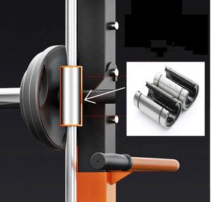 DW SPORTS <span class=keywords><strong>Cage</strong></span> de puissance de levage de poids de Machine de Smith robuste de Fitness Commercial de haute qualité - Product Image 4