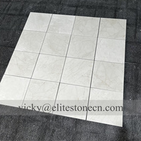 Carreaux de sol en marbre poli Crema Marfil de Pinoso (Espagne), écologiques, pour usage extérieur et intérieur