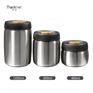 Vacare 1-Touch <b>Vacuum</b> <b>Sealed</b> <b>Food</b> Storage Containers 400ml 800ml 1200ml Flip-Top Reusable Square Containers - Product Image 1