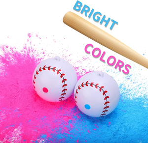 Balles de baseball, de golf et de football pour révélation du sexe, remplies de poudre de maïs, jouets surprise pour les fêtes de baby shower - Product Image 6