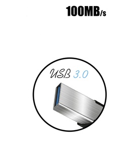 Memorias USB 3.0 metálicas mini al por mayor, 8GB 16GB 32GB 64GB 128GB. Varias opciones de unidades USB disponibles. - Product Image 6