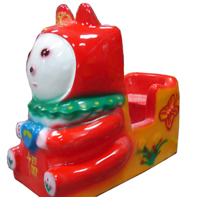 Children <span class=keywords><strong>Arcade</strong></span> <span class=keywords><strong>Kiddie</strong></span> Rides Train Operado por monedas Swing Racing Car Simulador 3D Carrusel Máquina de juego con MP5 - Product Image 4