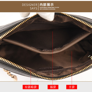 Fashion Plaid Shoulder Bags for Women PU Leather Crossbody Messenger Bag Phone Purse Lady <b>Small</b> <b>Handbag</b> Clutch - Product Image 6