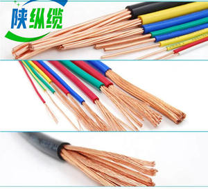 中国制造1.5毫米2.5毫米4毫米6毫米建筑Pvc绝缘铜电电缆 - Product Image 3