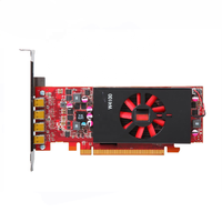 Carte graphique originale neuve FirePro W4100 2 Go GDDR5 630 MHz 128 bits, mono-slot, 50 W, 28 nm, carte graphique, carte vidéo, carte de jeu