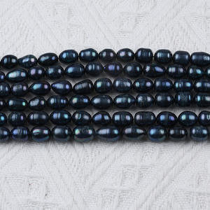 Perles d'eau douce naturelles de 9-10 mm, forme de mètre, Zhuji, matériaux de bijouterie DIY, accessoires, vente en gros - Product Image 3