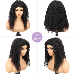 Perruque sans colle 7x6 HD Lace, cheveux humains bouclés birmans, densité 250%, pré-épilée avec cordon de serrage, prête à porter pour femmes noires - Product Image 4