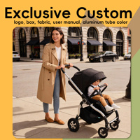 Siège auto pour bébé Bebe, poussette OEM Fujian, 0-3 ans, pliable, cadre en alliage d'aluminium, polyester, capacité de charge de 20 kg, modèle Tiger EN1888