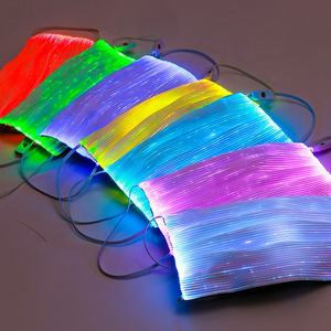 Máscara de fibra óptica Nuevas llegadas Máscara de luz LED - Product Image 2