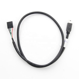 Custom 90 Degree Usb <span class=keywords><strong>2</strong></span>.0 A Male Original Molex <span class=keywords><strong>2</strong></span> 3 4 5pin Terminal Wire Harness Cable Left/rechts Angle Usb To Molex Cable - Product Image 3
