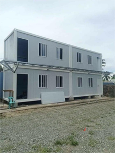 2 Story Small Structure Steel Movable Customizable 3 Bedroom Detachable Prefabricated Container <b>House</b> Security Pavilion - Product Image 4