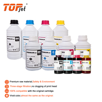 Encre de Recharge Premium Universelle Compatible Topjet 100ml 500ml 1000ml 1L pour Imprimante Jet d'Encre Epson Canon HP Brother