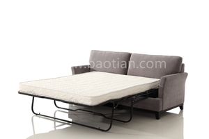 <span class=keywords><strong>Moderno</strong></span> e minimalista di alta qualità tessuto di lino <span class=keywords><strong>grigio</strong></span> divano a tre posti soggiorno spugna riempito divano letto a due posti - Product Image 2