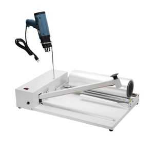 Beverage Cans Foil for Paper Packaging Semi-automatic 2-in-1 Heat <b>Shrink</b> Wrap Packing Machine Electric Heat Gun Sealing - Product Image 1