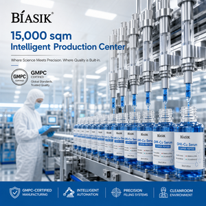 Suero Bioactivo con Péptidos <span class=keywords><strong>de</strong></span> Cobre GHK-Cu 5000ppm para Estimular el Colágeno, Producción <span class=keywords><strong>de</strong></span> Elastina, Regeneración Profunda <span class=keywords><strong>de</strong></span> la <span class=keywords><strong>Piel</strong></span>, OEM - Product Image 5