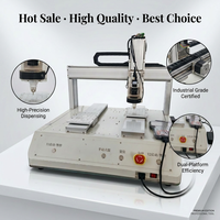 Système de distribution sans contact par vision, robot distributeur de colle pour emballages en papier et plastique, moteur PLC 220V 3.5kW, haute productivité