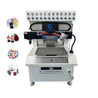 Machine d'injection de caoutchouc automatique haute précision FactorySoft avec moteur pour 6/12/18/24 couleurs, distribution de liquide PVC, patchs logo, cadeaux