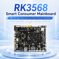 Placa Base Personalizada RK3568 Android 11 con 1 TOPS NPU, Cámara Dual MIPI 4K, WiFi 6, Placa Base Integrada para Señalización Digital, Kiosco POS, OEM, ODM