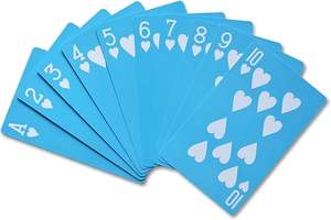 Carta d'arte personalizzata da 300gsm stampa bordi oro quattro carte da gioco Joker 4 colori - Product Image 3