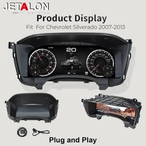 Tableau de bord LCD pour Chevrolet Silverado Tahoe Suburban GMC Yukon 2007-2013, instrument numérique, cockpit virtuel, compteur de vitesse - Product Image 4