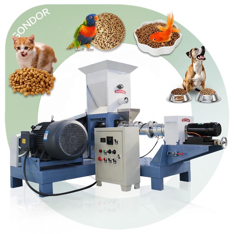 Dierlijke Drijvende Prijs Kattenvis Hond Pet Voer Pellet Maken Extruder Verwerkingsmachine Voor Visvoer