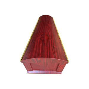 Экологичный картонный гроб в европейском стиле из гофрированной бумаги для взрослых детей или домашних животных, аксессуар для кремации для Картонных Шкатулок - Product Image 5