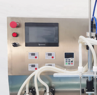 Machine de remplissage automatique à pompe magnétique à 4 buses, pâte liquide à grande vitesse, crème, alcool, liquide, huile essentielle