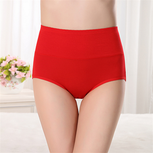 Горячая Распродажа Женская менструальная Нижнее белье Многоразовые герметичным моющиеся однотонные гигиенические трусики 3 слоя абсорбент периода трусики - Product Image 5