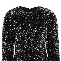 Robes de soirée smockées à manches longues pour petites filles, motif floral, style princesse, pour anniversaire d'hiver, tutu, robe de bal