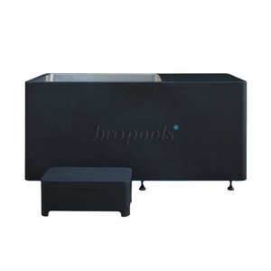 Bañera de Hielo de Acero Inoxidable con Control Digital Inteligente, Piscina de Inmersión Fría para Recuperación Corporal en Interiores y Exteriores, Más Vendida - Product Image 1