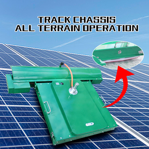 Robot de <span class=keywords><strong>nettoyage</strong></span> solaire Hongrun pour panneaux photovoltaïques, télécommande, machine de <span class=keywords><strong>nettoyage</strong></span> de panneaux photovoltaïques - Product Image 2