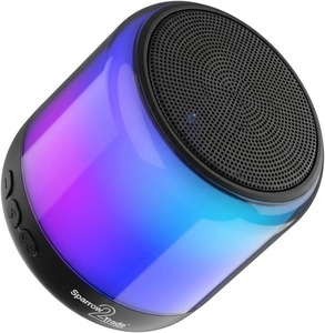 Altavoz TWS F022 con Luces LED RGB, Bajos Profundos, 8 Horas de Reproducción, Tarjeta TF, Llamadas Manos Libres, Altavoz Portátil para Fiestas Junto <span class=keywords><strong>a</strong></span> la Cama - Product Image 1
